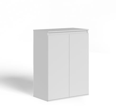 Vicco Claus Ladekast – 74 x 99.6 cm met 2 deuren Wit