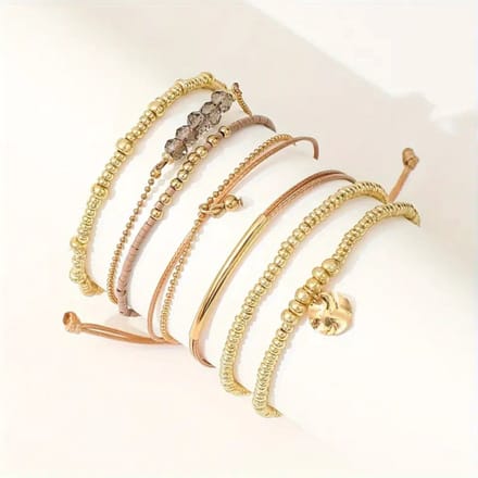 Nivard Armband - Staal - Nep Zilver - Dames - Nep Goud