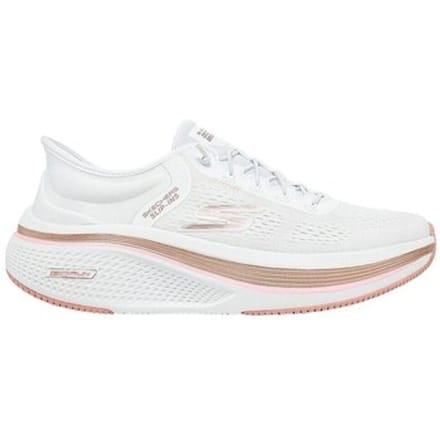 Skechers Hands Free Slip-Ins Go Run Elevated 2.0 dames sneaker - Wit roze - Maat 37
