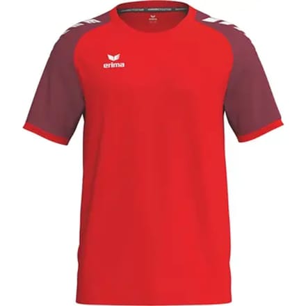 Erima Wings Shirt Korte Mouw Kinderen - Rood | Maat: 140