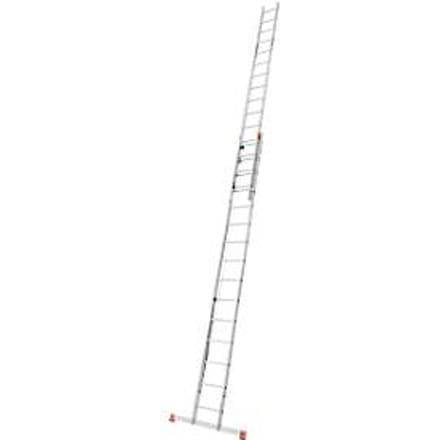 Krause aluminium touwladder ROBILO 129840, 2 x 15 sporten