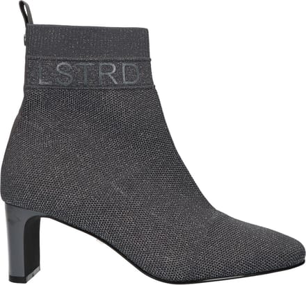 La Strada Enkellaars Grijs Knitted - Damesschoenen - Maat - 39