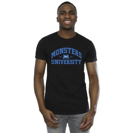 Li-cense Disney heren monsters university logo t-shirt