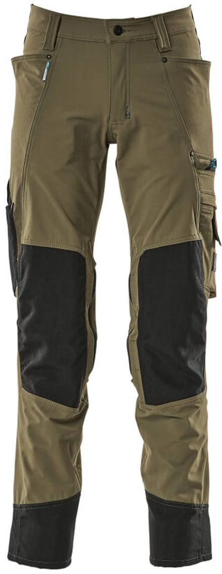 Mascot Advanced Broek met kniezakken 17179-311 - mosgroen - C45 - 76