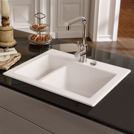 Villeroy & Boch Subway 60 XM built-in sink, drain set with eccentric actuation 678002R1