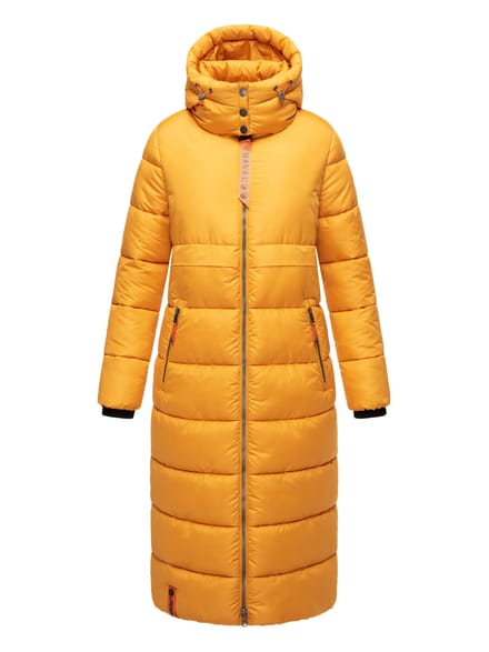 Navahoo dames gewatteerde wintermantel Kristallblume – Warm & Trendy