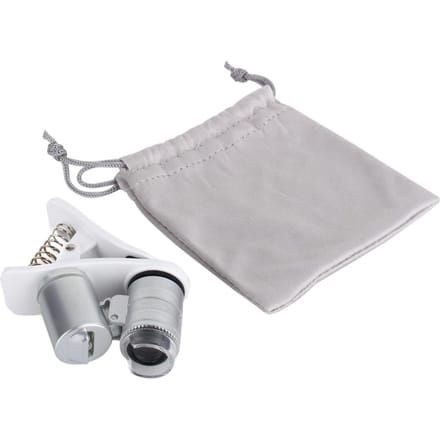 60X Vergrootglas Mobiele Telefoon Lens Camera LED Microscoop Vergrootglas met Clip Voor iphone