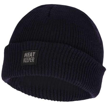 Heatkeeper - Thermo Muts Kind - Wind/Waterdicht - Marine Blauw - 9/12 Jaar- 1-Stuk- Muts jongen