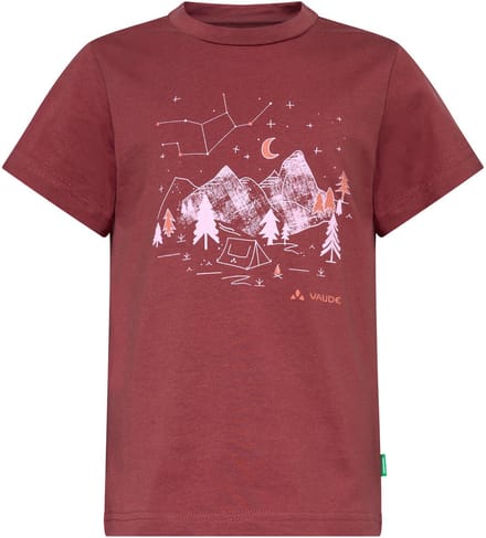 Vaude Lezza T-shirt Met Korte Mouwen Paars 158-164 cm Jongen