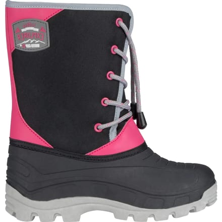 Winter-grip Snowboots - Kinderen - Zwart/Roze - Maat 29/30 - Extra Grip