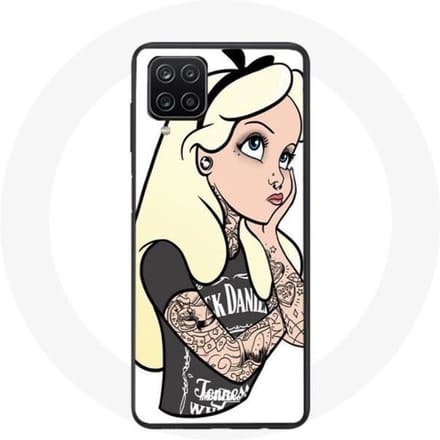 Samsung Galaxy A12 hoesje Alice getatoeëerde prinses