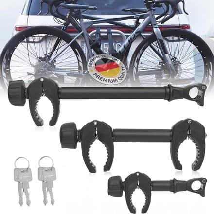 Framehouders voor Fietsendrager - Universele Fietsaccessoires - 3 Stuks (45 cm, 32 cm, 25 cm)