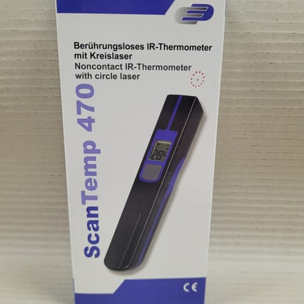ScanTemp - 470 IR thermometer met cirkellaser - Thermometer