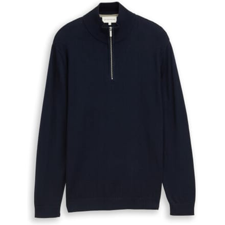 Tom Tailor - Heren pull - Maat M - Mannen - MARINE - katoen