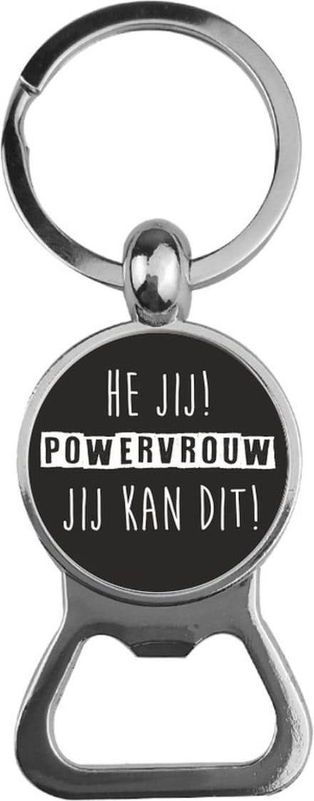 Bieropener Glas -  Hop Hop Gas Erop