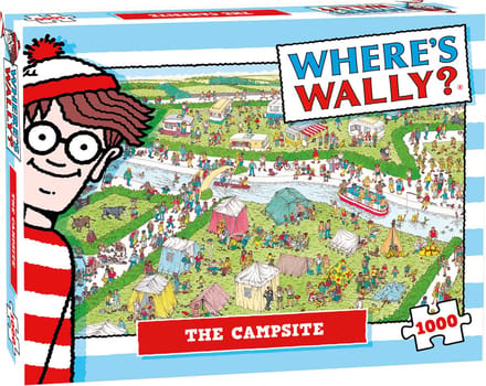 Where’s Wally Campsite Puzzel 1000 stukjes
