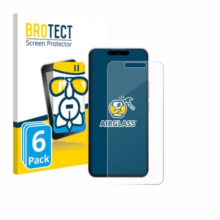 Screenprotector 6 Stuks voor Oukitel P1 Pro Beschermglas transparant