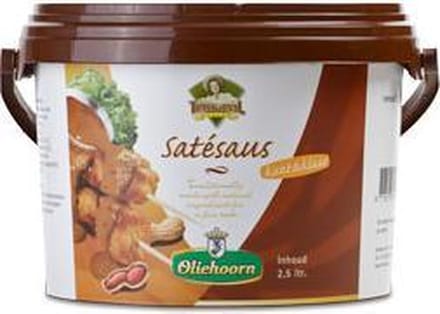 Oliehoorn | Satesaus Kant en Klaar | Emmer 2,5 l