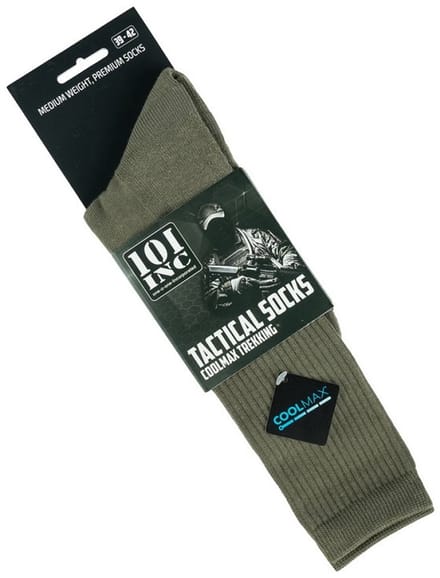 101INC Coolmax tactical sokken groen 38