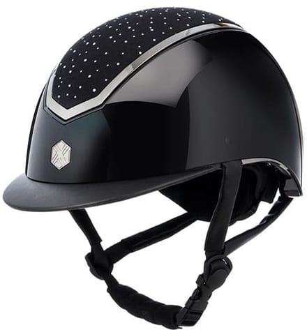 EQX Kylo Crystal Zwart Gloss/Chrome - L