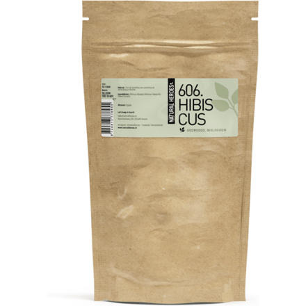 Natural Heroes Hibiscus (Gedroogd) - Biologisch - 100 gram