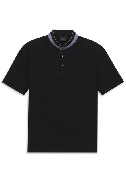 Bugatti Herren Polo Modern Fit van puur katoen