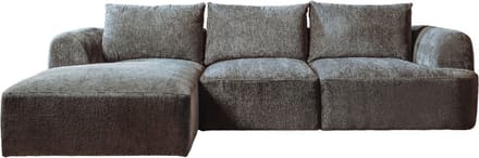 Tower living canterbury 2,5-ar + chaise l - mona 464 cement grey