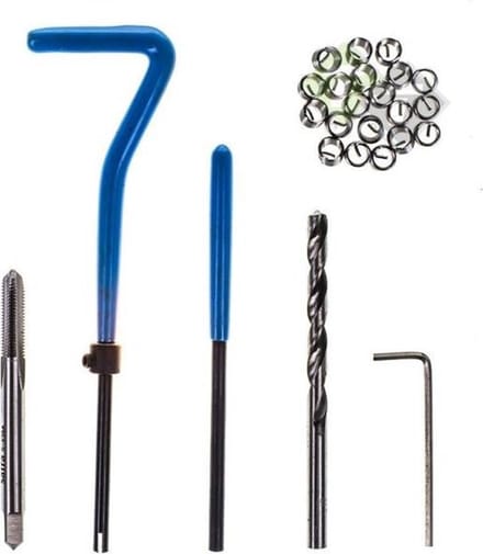Draadreparatie set - Helicoil set - Tapset M5x0.8 - SATRA