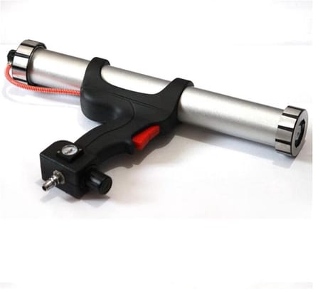 Kitpistool - Lijmpistool - Af te dichten - Snelle gasafvoer - 600ML - Zilver
