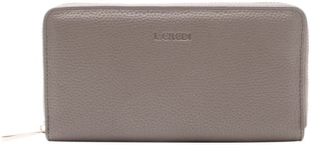 L.CREDI portemonnee Raphi Zip Around Wallet Taupe