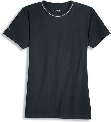 Uvex T-shirt Standalone Shirts (Collectionsneutraal) Zwart (98958)