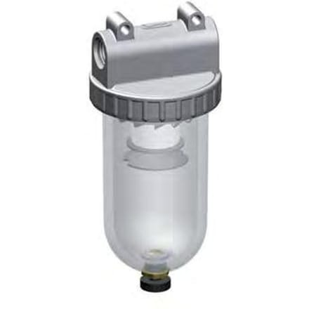 Filter 5microns G1/2'' 4000l/min Semi-Auto Beschermende Kooi Polycarbonaat Standaard 3