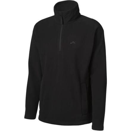 CRIVIT Heren fleecetrui Freeride (Zwart, M)