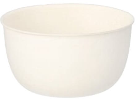 10 Schalen Suikerriet pure 120 ml Ø 7,2 cm · 4 cm wit Cella