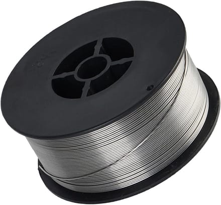 Lasdraad - Koolstofstaal - Doe-het-zelf projecten - Met ingebouwde flux - 08 mm - Zilver