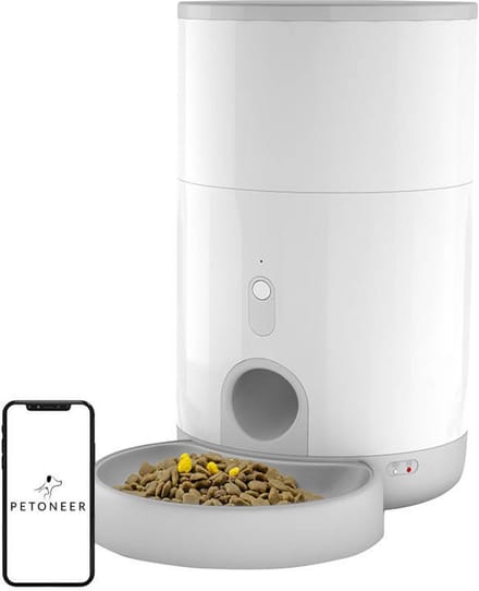 Petoneer Nutri Mini Voedseldispenser Voor Kat Hond Automatische Voeding 1,5L