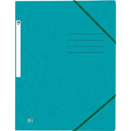 Elastomap Oxford Top File+ A4 aqua
