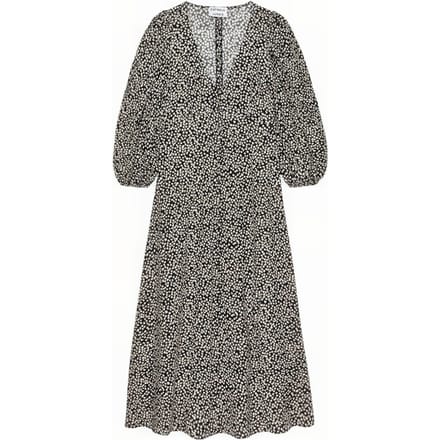 Catwalk Junkie Dr Dawn Flowers Maxi Black Taglia: S | Abiti Midi Outlet | Donna | Nero