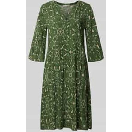 relaxed fit mini-jurk van pure viscose