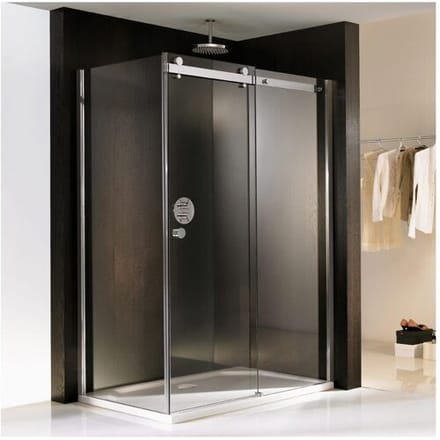 HSK Atelier Plan sliding door 2-piece w. side wall 160 x 90 cm 1740160-50-R