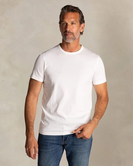 NZA - Witte katoenen t-shirt
