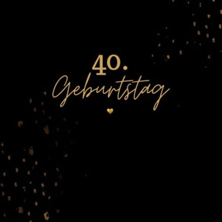 40. Geburtstag- Gästebuch Blanko - Julia S. Klein