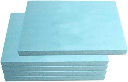 Schuimblokken - Knutselplank - Modelbouw - Hoge Dichtheid - 30x20x1cm - Blauw
