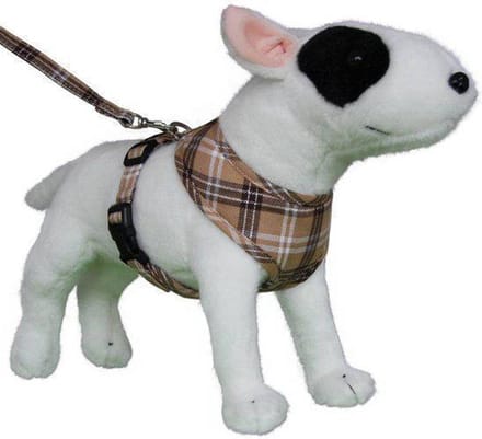 Doxtasy Tuigje Hondentuig Round Loop Harnass Scottish Beige   Maat L: Borstomvang 58-78 cm.