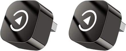 Carplay Android Auto AI Doos - Draadloze Auto Dongle - Auto Entertainment - 2-in-1 Slimme Functie - 2 Stuks