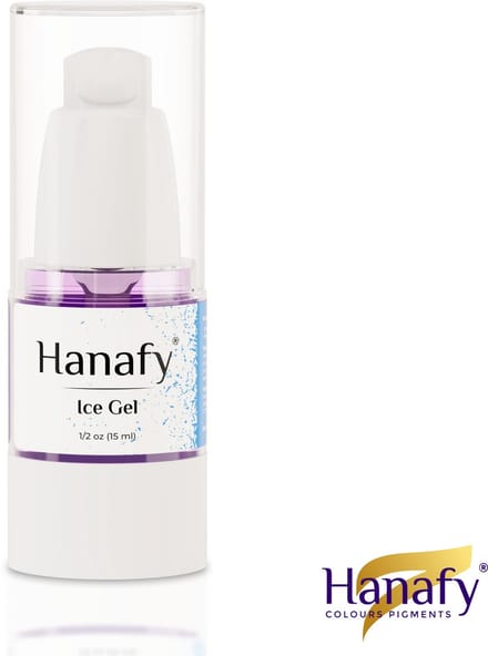 Hanafy Ice Gel Secondary Anesthetic Gel for PMU & Tattoo Procedures