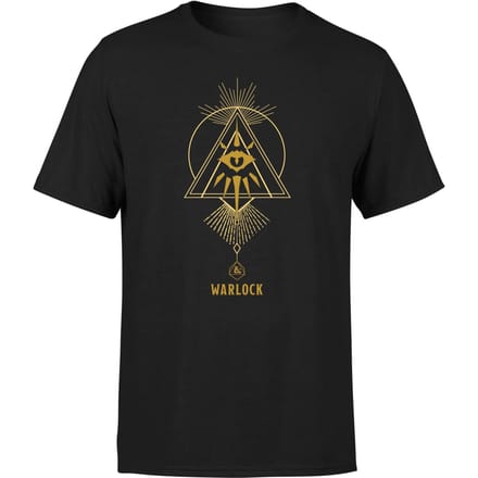Dungeons & Dragons Warlock Men's T-Shirt - Zwart - XL