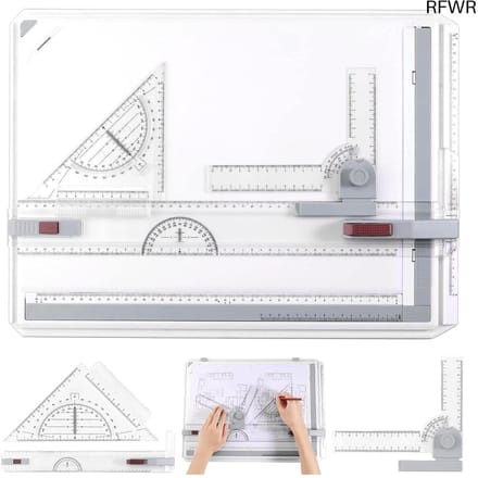 RFWR® Multifunctioneel A3 Tekenbord en Tekentafel voor Studenten en Ontwerpers