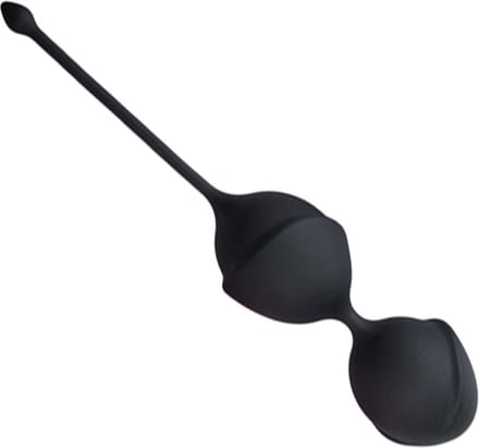 Dubbele vaginaballetjes - zwart