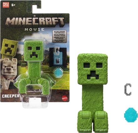 Mattel A Minecraft Movie Action Figure Creeper 10 cm Action Figuur